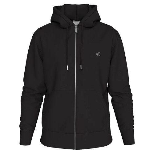 Calvin Klein Ανδρική ζακέτα Terry Monogram Zip Up Hoodie